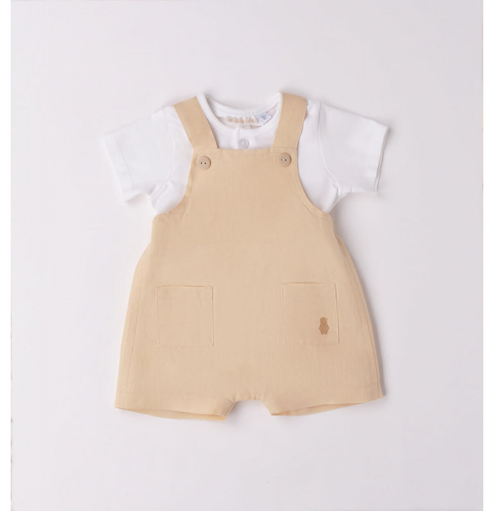 Completo Minibanda Bimbo Beige 6696