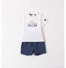 Completo Minibanda Bimbo Bianco 8676