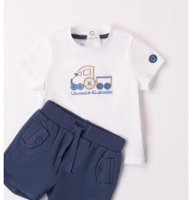 Completo Minibanda Bimbo Bianco 8676
