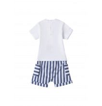 Completo Minibanda Bimbo Bianco 8613