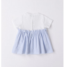 Vestito Minibanda  Bimba Bianco 6760