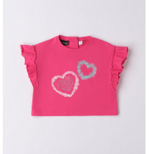Maglietta Sarabanda Bimba Rosa 6598