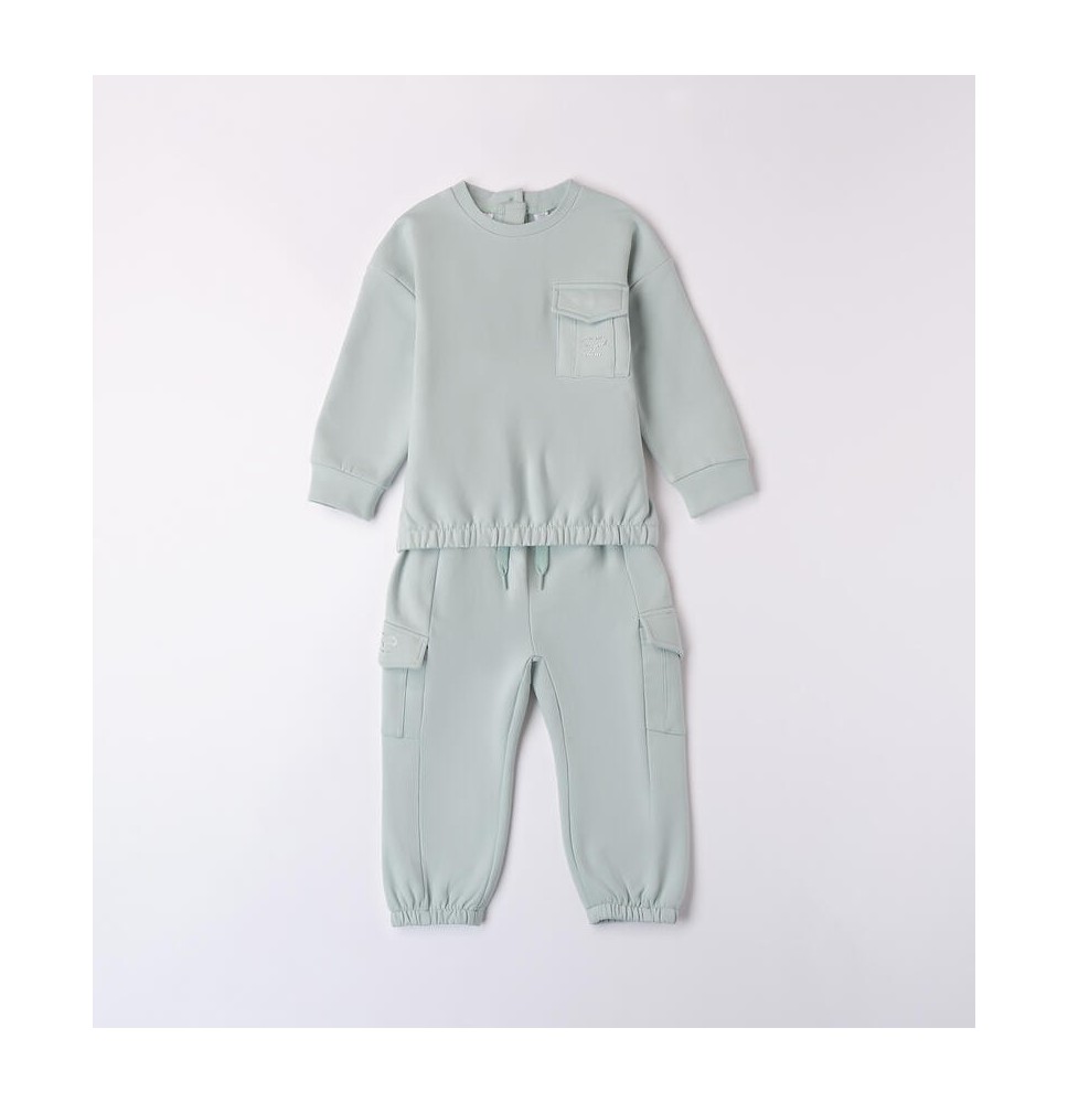 Tuta Sarabanda Verde per bambina A349