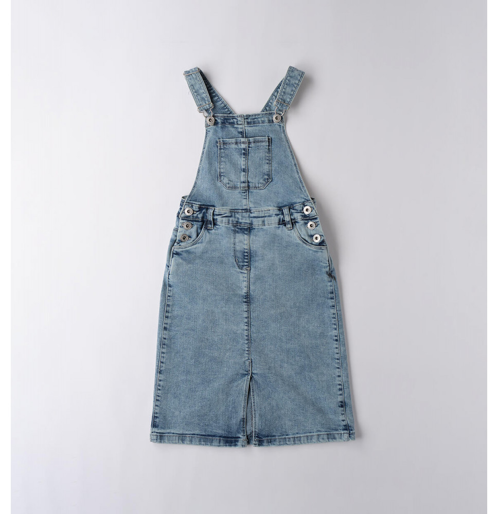 Salopette IDO Ragazza effetto Denim B721