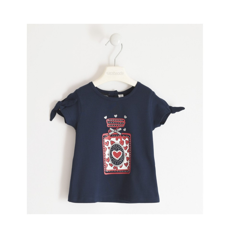 Maglietta Sarabanda Bimba Blu 2048