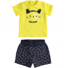 Completo Minibanda Bimbo Giallo 2673