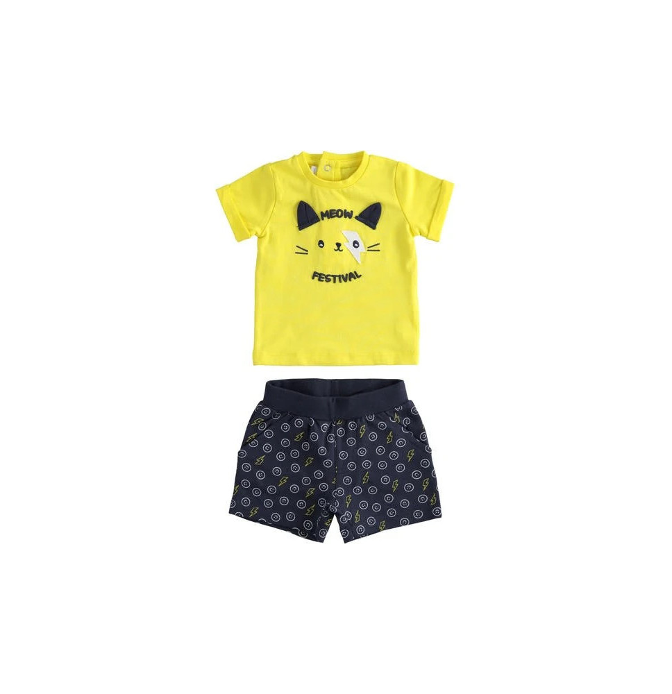 Completo Minibanda Bimbo Giallo 2673