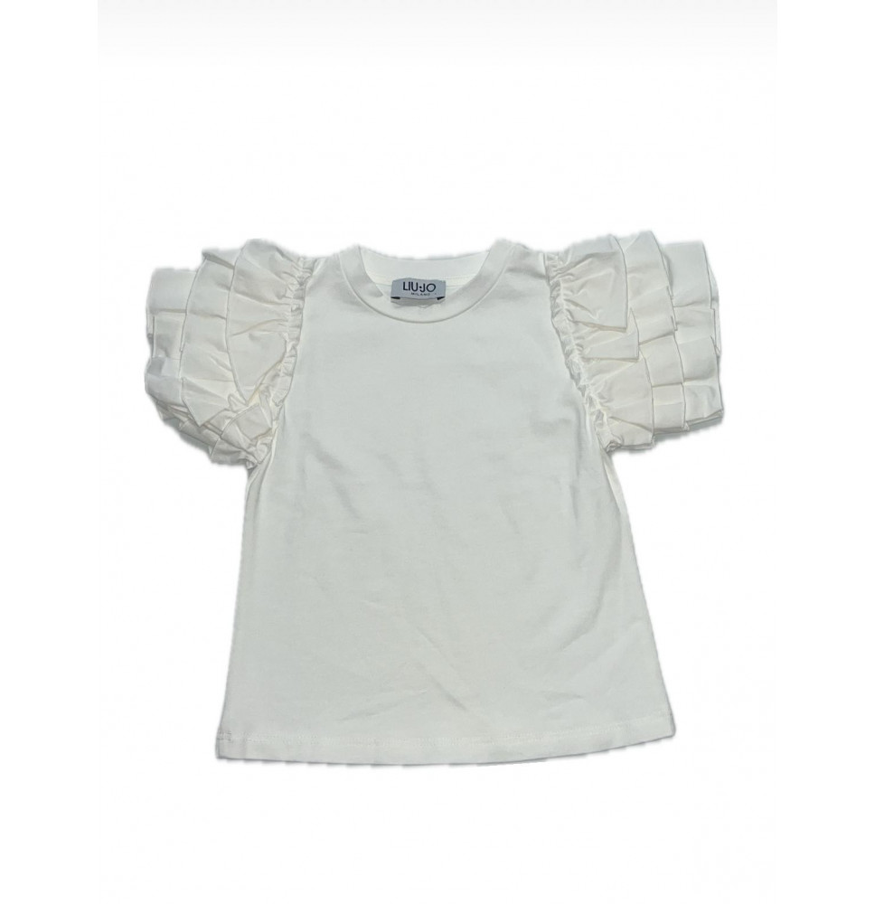 Maglietta LIU-JO Bimba panna CF25315