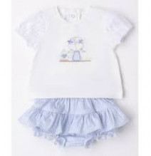 Completo Minibanda Bimba Bianco 6752