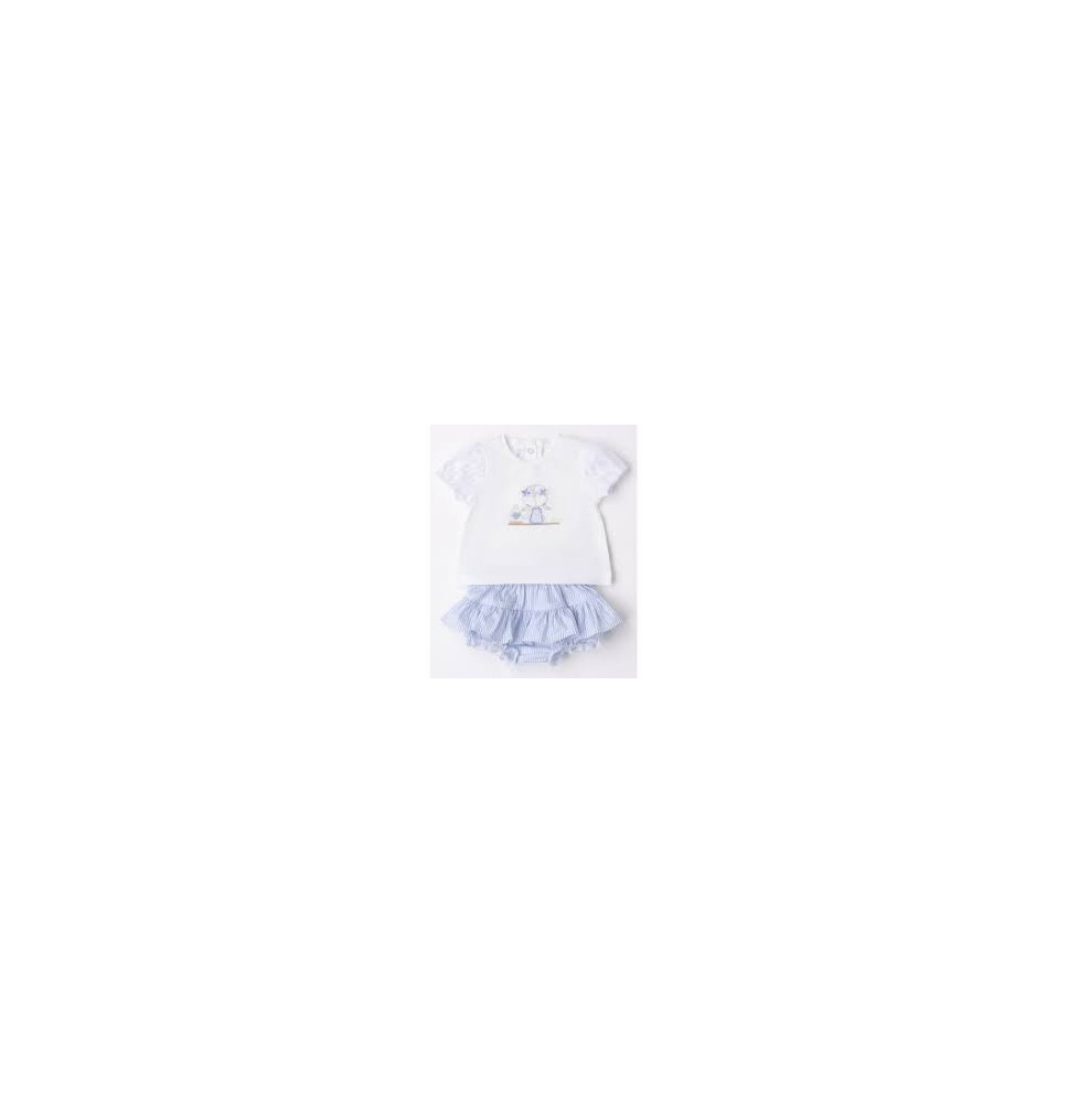 Completo Minibanda Bimba Bianco 6752