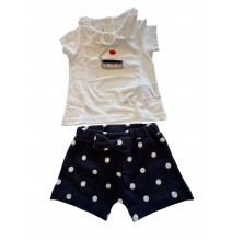 Completo Minibanda Bimba Bianco 4789