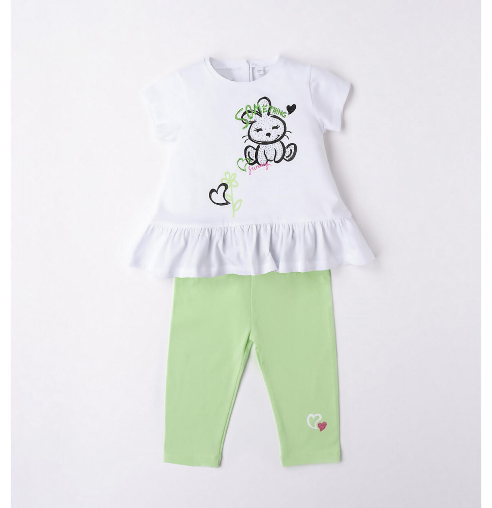 Completo Sarabanda bimba bianco 6603