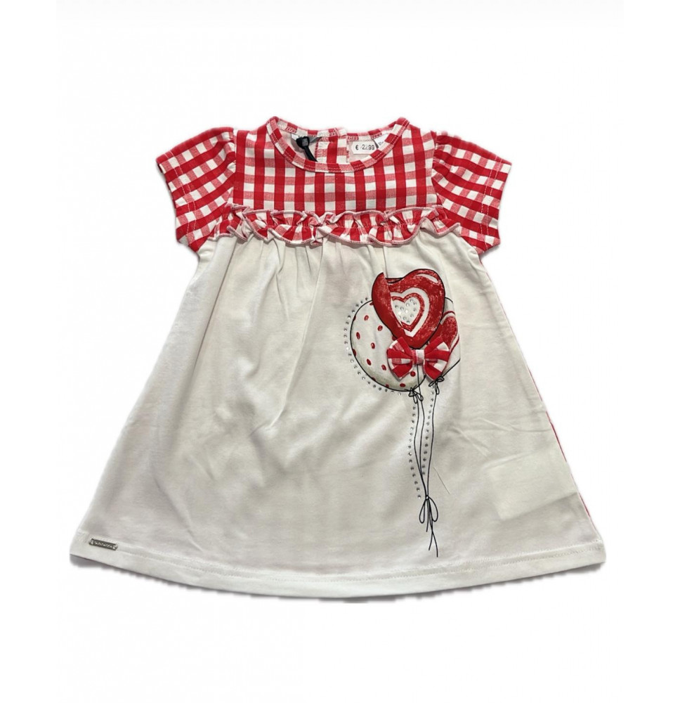 Vestito  Sarabanda bimba rosso