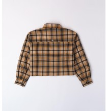 Camicia Sarabanda Marrone a quadri ragazza  A742