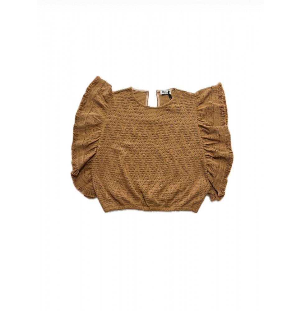 Casacca LIU-JO Ragazza beige o Marrone GA3156