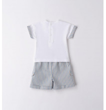 Completo Minibanda Bimbo Bianco B633