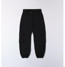 Pantaloni Sarabanda Neri per ragazza  A714