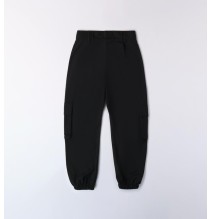 Pantaloni Sarabanda Neri per ragazza  2560A71400