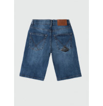Pantalone Corto Roy Roger's Bimbo in denim lavaggio scuro B19300