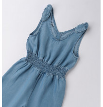 Tuta Corta IDO Ragazza Effetto Denim B875