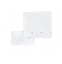 Lenzuola Neonata Chicco Bianco 100329