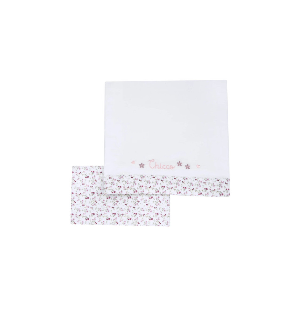 Lenzuola Neonata Chicco Bianco 100275