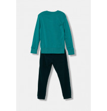 Tuta Adidas Bambino Verde JW2436