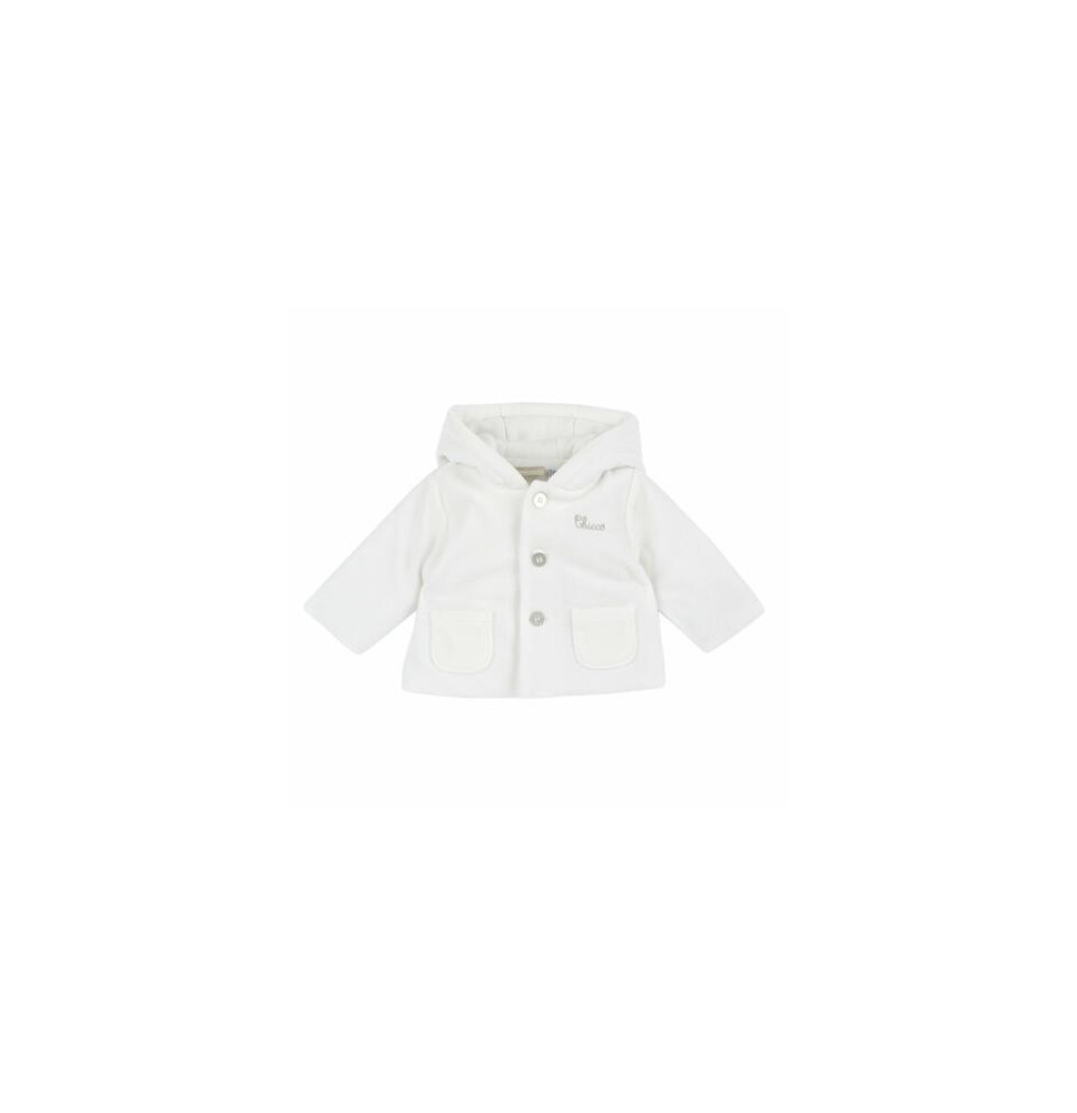 Cardigan Chicco neonato unisex bianco 07531