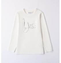 Maglia Sarabanda Panna bianca bambina A651