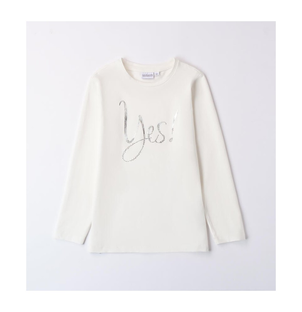 Maglia Sarabanda Panna bianca bambina 2460A65100