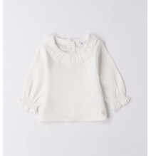 Camicia Minibanda Neonata Bianca F700