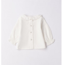 Camicia Minibanda Neonata Bianca F700