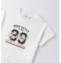 Maglia Sarabanda Ragazza Bianca F436