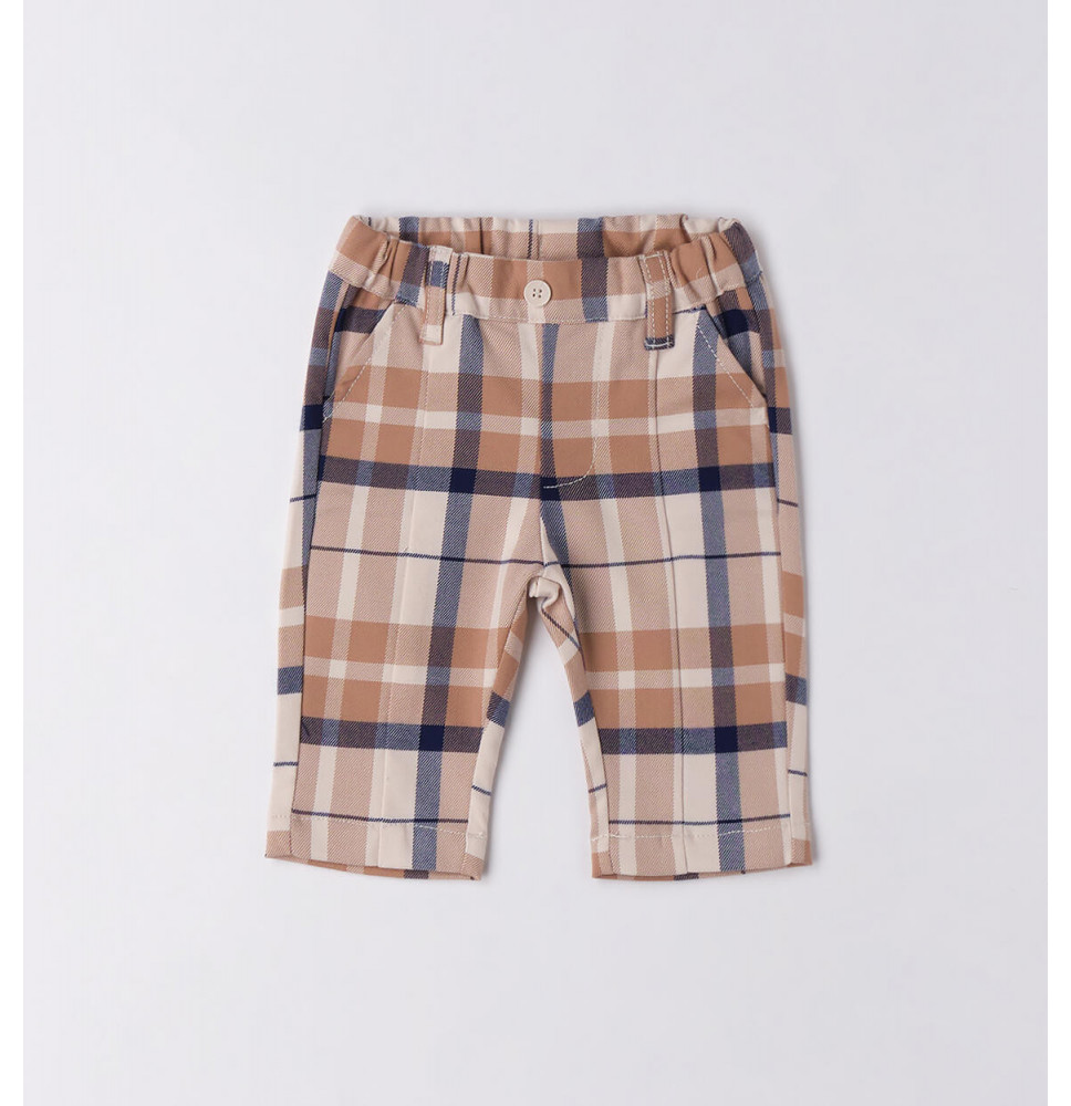 Pantalone Minibanda Cerimonia Neonato Beige F681