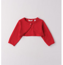 Cardigan Minibanda Neonata Rosso F702