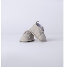 Scarpe Minibanda Cerimonia Neonato Grigie F301
