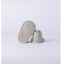 Scarpe Minibanda Cerimonia Neonato Grigie F301