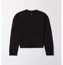 Cardigan Sarabanda Nero per ragazza A773