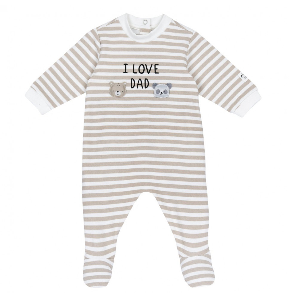 Tutina Chicco Unisex Beige 100650