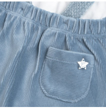 Completo Chicco Neonato Azzurro Body + Salopette  100481