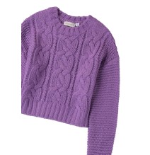 Maglione Sarabanda Viola ragazza  A777
