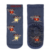 Calzini Antiscivolo Chicco Bimbo Grigio o Avion 01740013