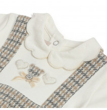 Vestito Chicco Bimba Bianco 100109