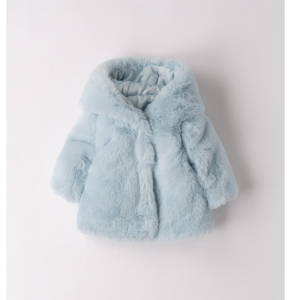 Cappotto Minibanda Bimba Azzurro F735