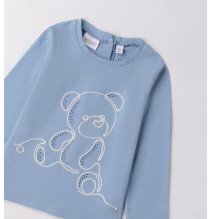 Maglietta Sarabanda Bimba Azzurra F205