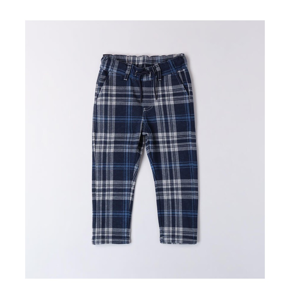 Pantaloni Sarabanda Grigio e Blu da bambino A162