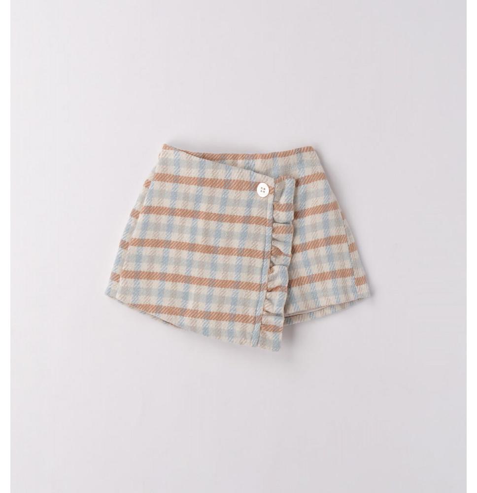 Pantaloncino Minibanda Bimba Azzurro F743