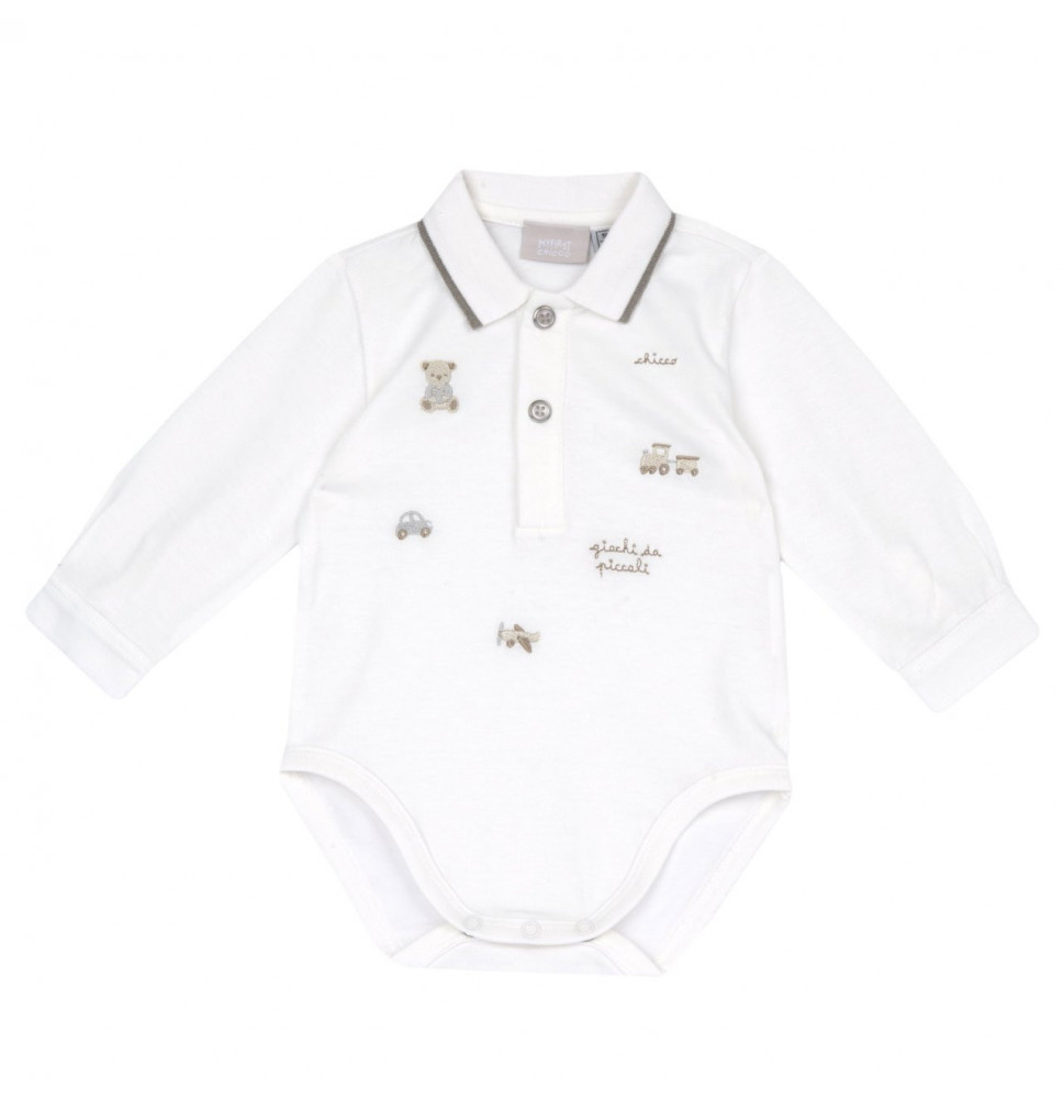 Body Polo Chicco Bianco 100273