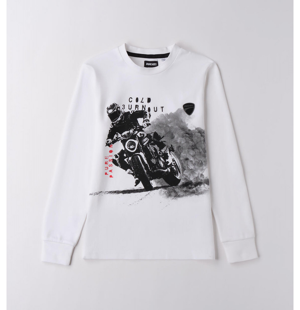 Maglietta Ducati Ragazzo Bianca F631