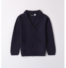 Cardigan Sarabanda Blu bambino elegante A104